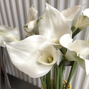 Calla lilies artificial long stem